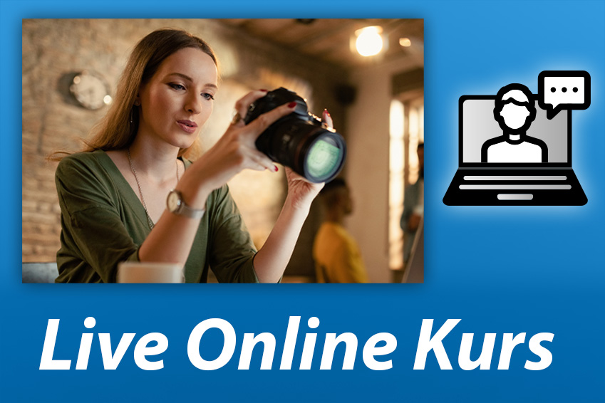 Live Online Fotokurs »Grundlagen der Fotografie« (Knipsakademie)