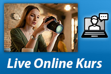 Live Online Fotokurs »Grundlagen der Fotografie« (Knipsakademie)